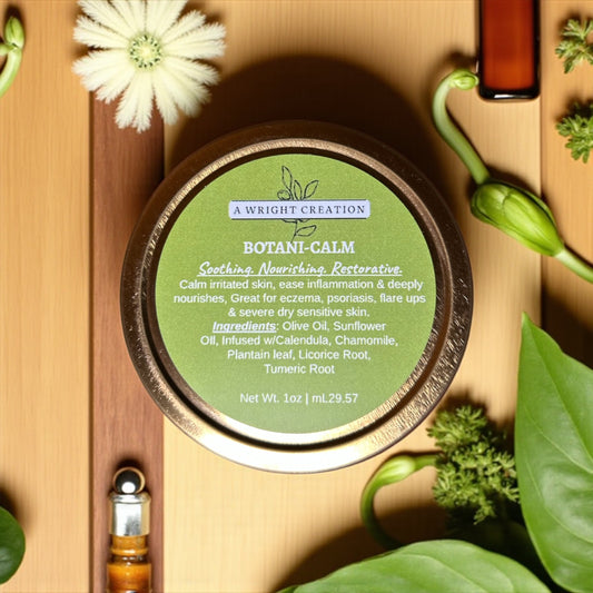 BotaniCalm Dandelion Balm – Soothing Moisture for Dry & Sensitive Skin