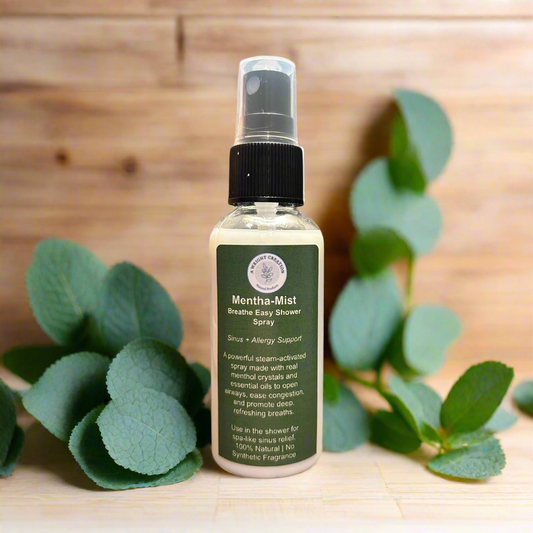 MenthaMist Botanical Spray – Refreshing Aromatic Mist for Easy Breathing & Clarity