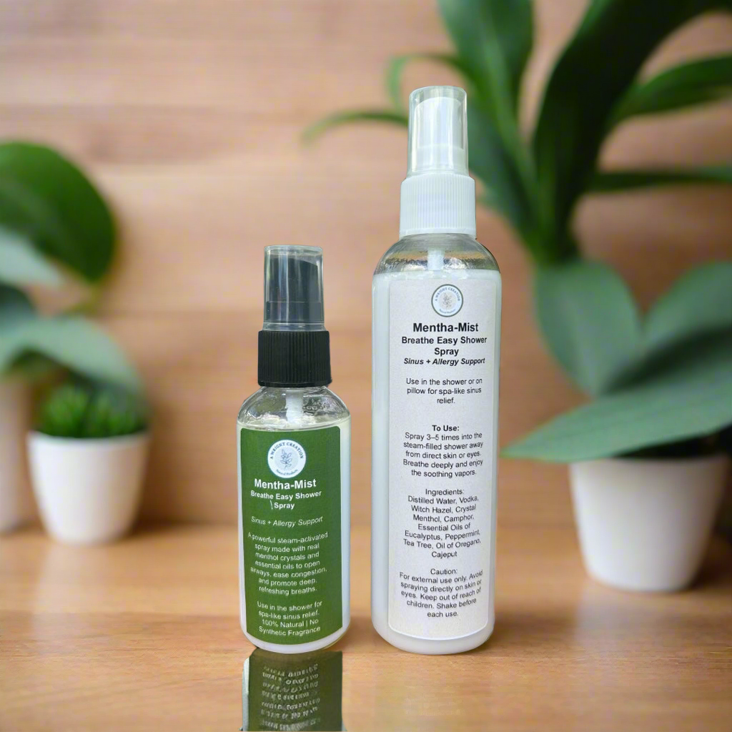 MenthaMist Botanical Spray – Refreshing Aromatic Mist for Easy Breathing & Clarity