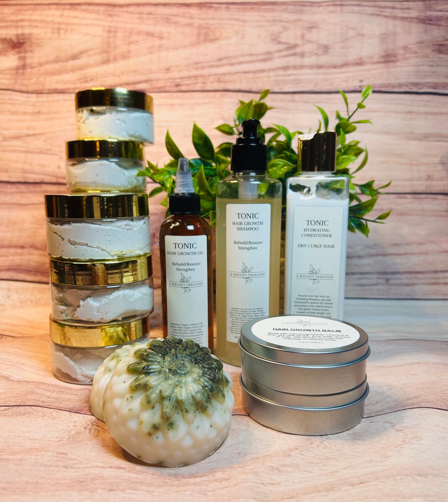 Tonic Hair Collection – Herbal Care for Strong, Nourished Hair