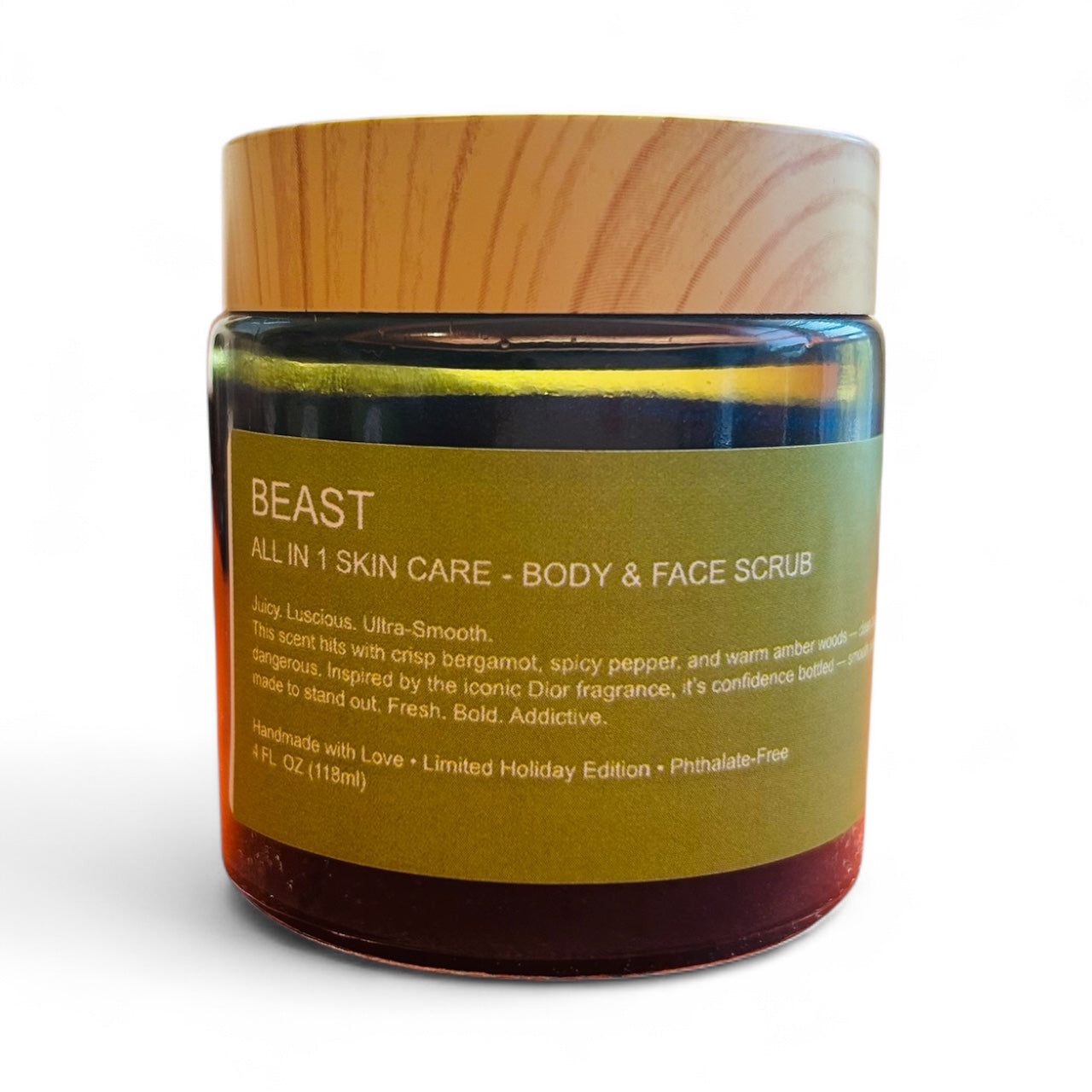 🔥 Beast — Holiday Limited Edition Mini Body Scrub (4 oz)