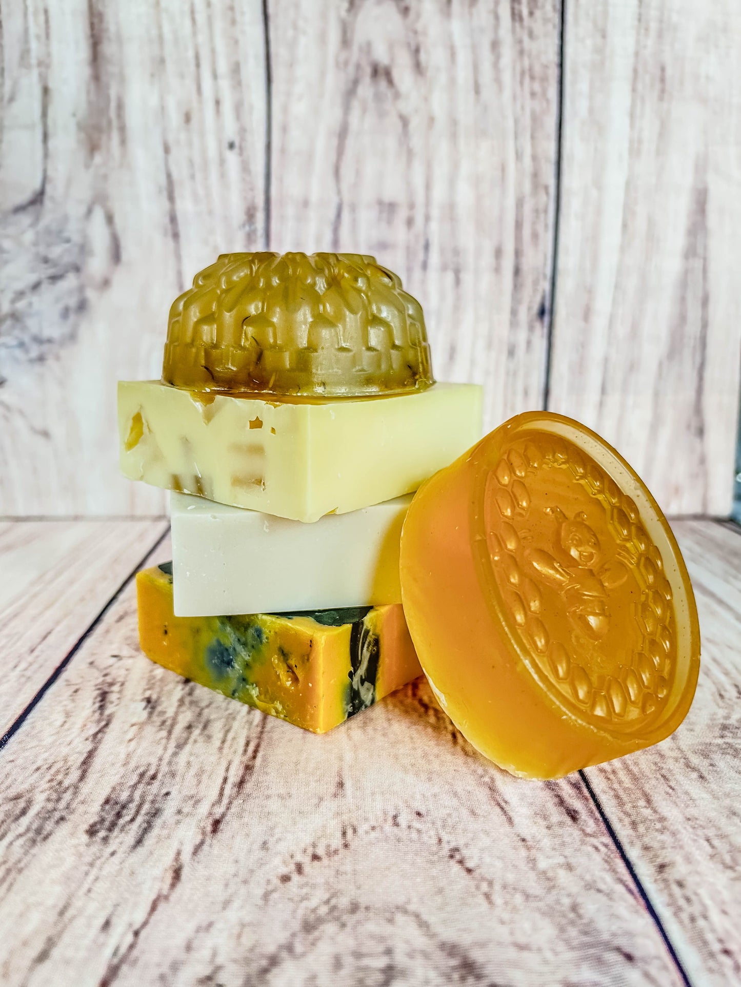 Natural Herbal Soap Bundle – Sea Moss, Turmeric, Honey, Kojic & More | Handmade & Organic Skincare