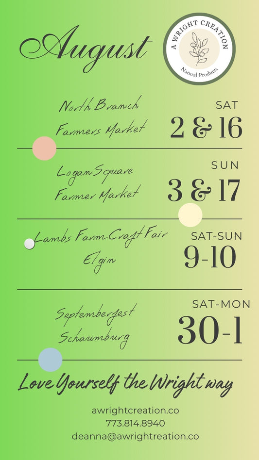 Where to Find Us This August