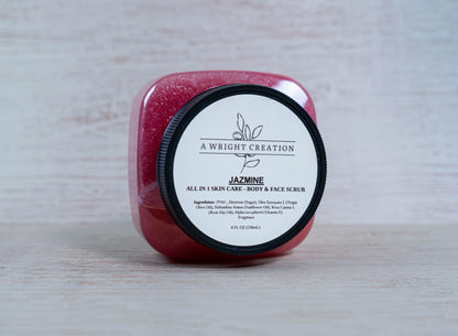 Jazmine Exfoliator - Sugar Scrub