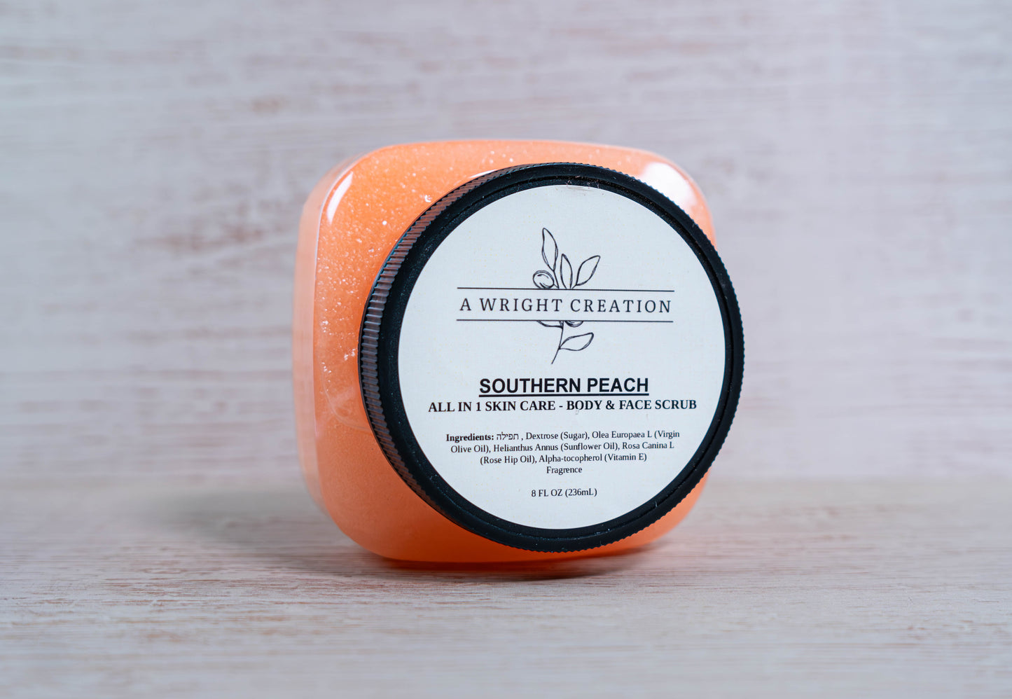 Southern Peach Exfoliator - Body Sugar Scrub