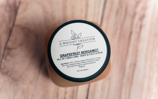 Grapefruit & Bergamot Exfoliator - Body Sugar Scrub