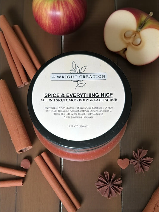 Spice & Everything Nice - Mega Moisture Body Sugar Scrub - Exfoliator