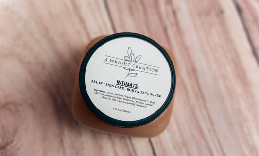 Intimate (No Scent) Exfoliator - Sugar Scrub