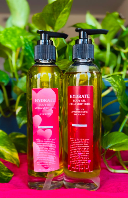 Natural His or Her Body Oil - Valentine Body | Moisture