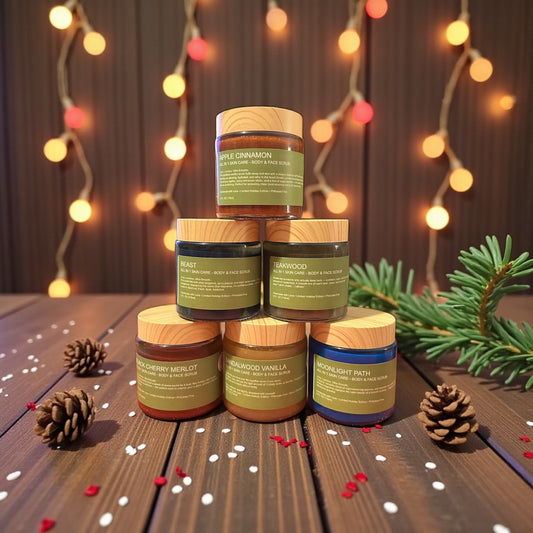 🎁 Holiday Luxe Minis Collection — Limited Edition 4 oz Body Scrubs
