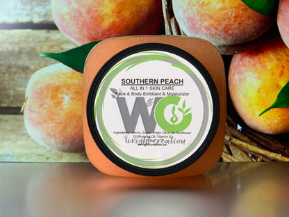 Southern Peach Exfoliator - Body Sugar Scrub