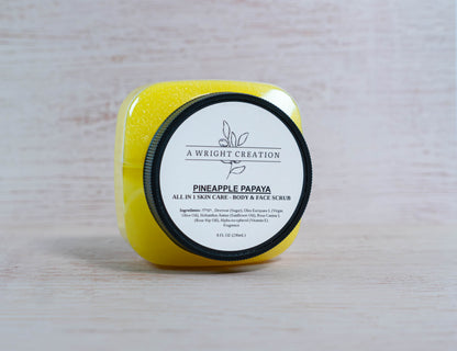 Pineapple Papaya Exfoliator - Body Sugar Scrub