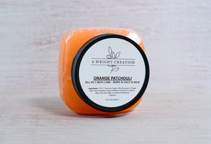 Orange Patchouli Exfoliator - Body Sugar Scrub