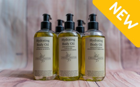 ** NEW **Hydrate Body Oil - Mega Moisturizer - Choose a Scent