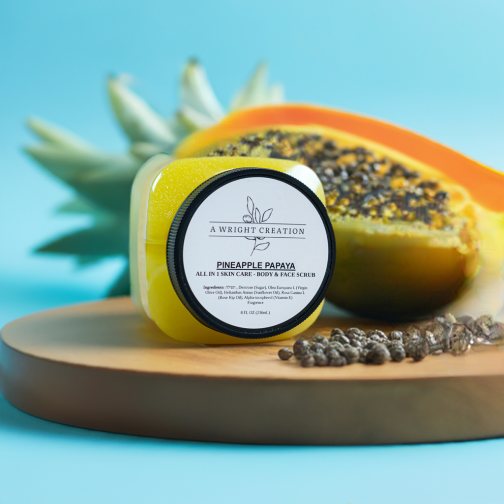 Pineapple Papaya Exfoliator - Body Sugar Scrub