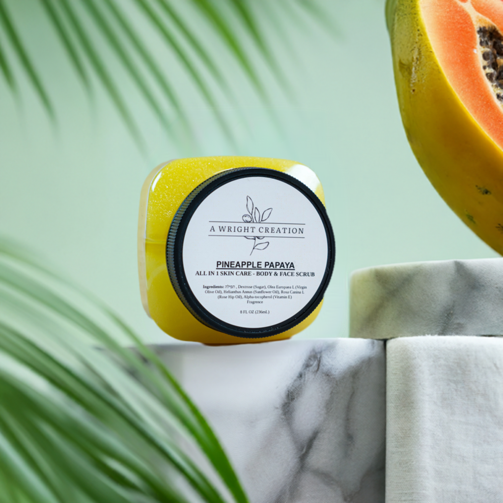 Pineapple Papaya Exfoliator - Body Sugar Scrub