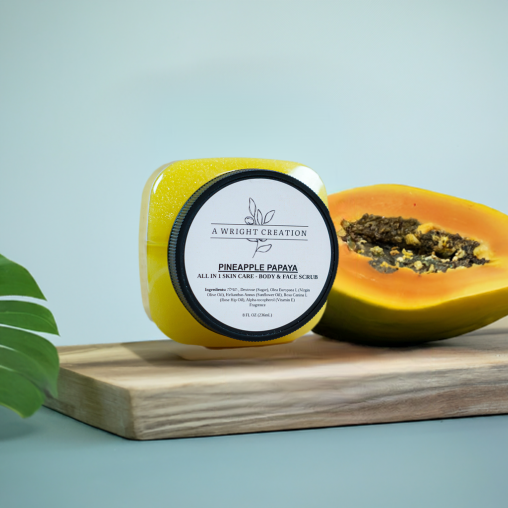 Pineapple Papaya Exfoliator - Body Sugar Scrub